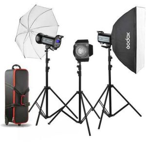 برسی کیت فلاش استودیویی گودکس Godox Falsh Studio QS-300 II