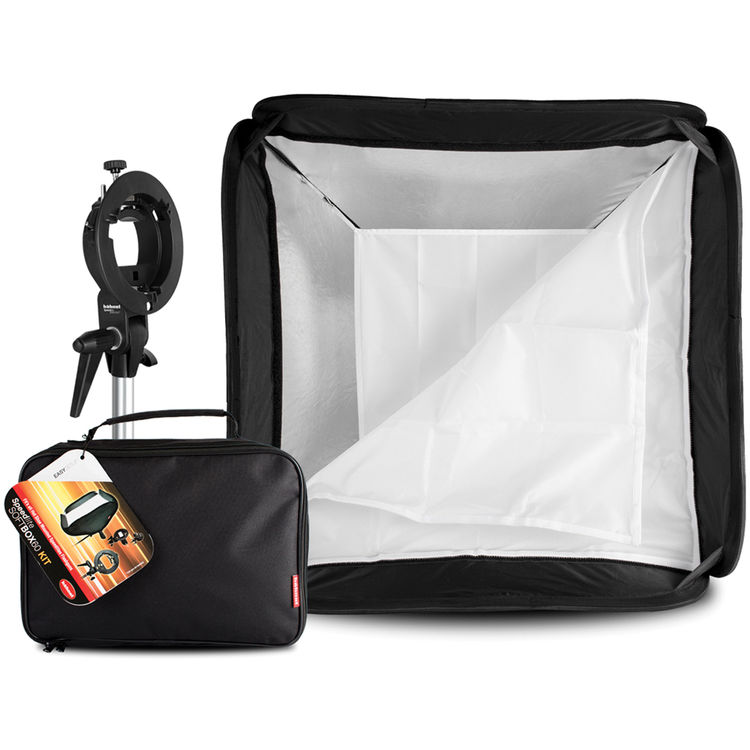 بررسی کیت سافت باکس Hahnel Speedlight SoftBox 60 Kit