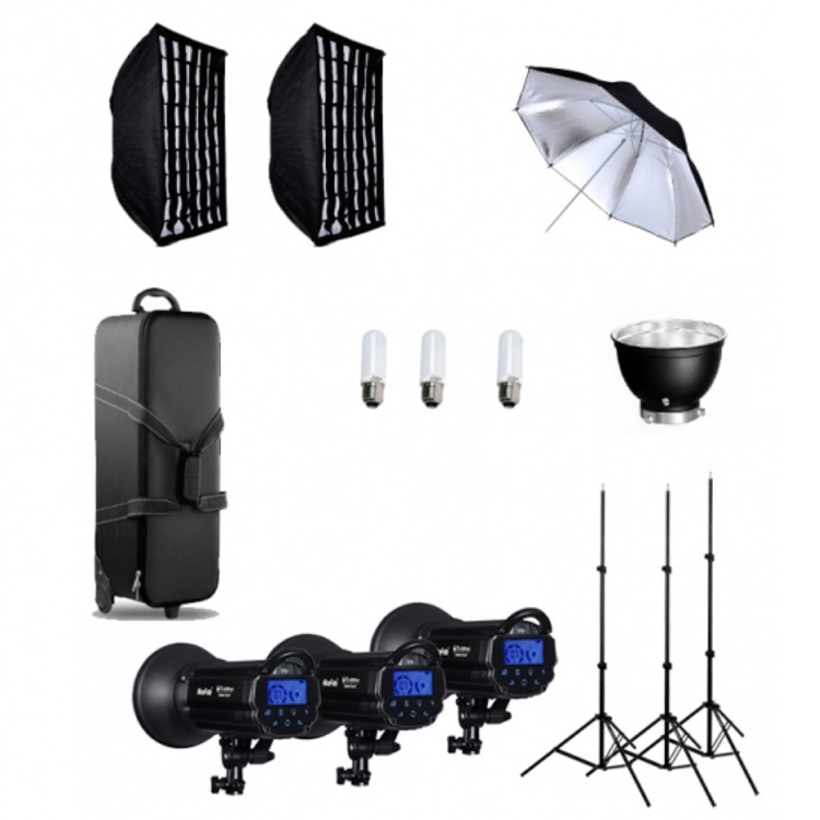 بررسی کیت فلاش استودیویی NiceFoto Kit Studio Falsh TS-300