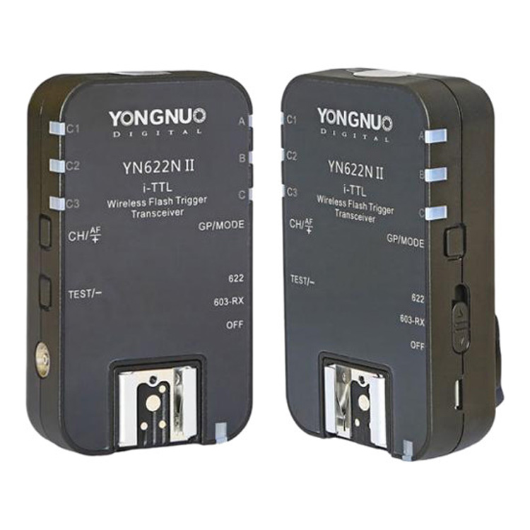 بررسی رادیو تریگر یانگنو Yongnuo YN-622N II E-TTL Wireless Flash Transceiver for Nikon