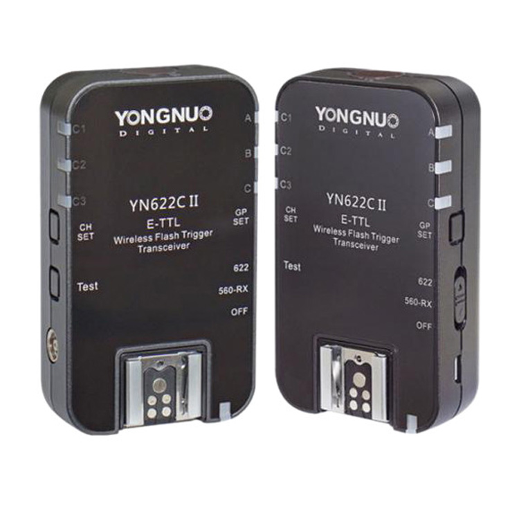 بررسی رادیو تریگر یانگنو Yongnuo YN-622C II E-TTL Wireless Flash Transceiver for Canon