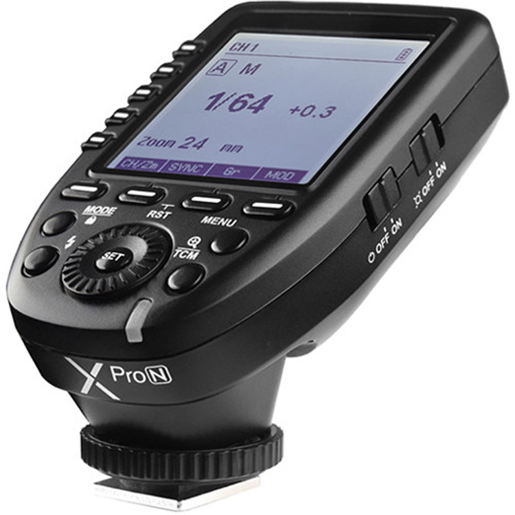 بررسی فرستنده گودکس Godox XProN TTL Wireless Flash Trigger for nikon