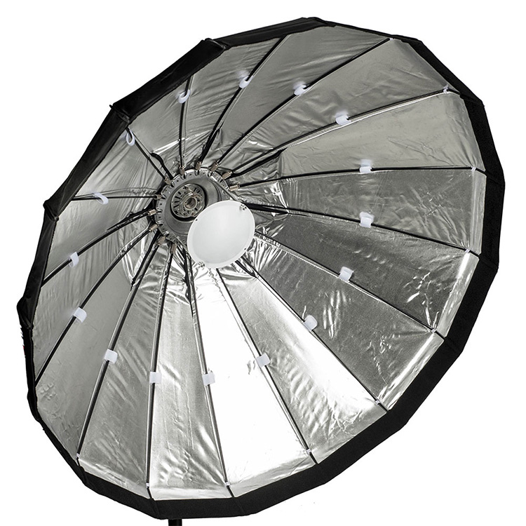 بررسی بیوتی دیش دریم لایت Dream Light Beauty Dish Silver 60 cm