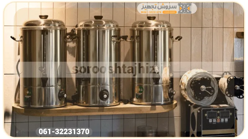 سماور صنعتی برقی