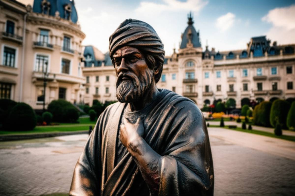 مجسمه خیام در بخارست، افتخار ایران در قلب رومانی