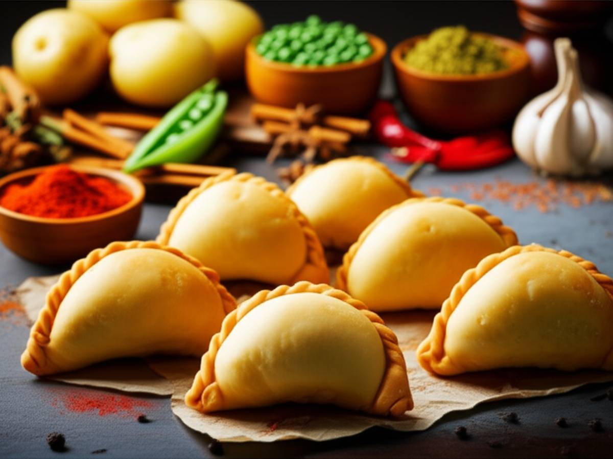 شیرینی کاری (Curry Puff): آموزش طرز تهیه آسان و خوشمزه