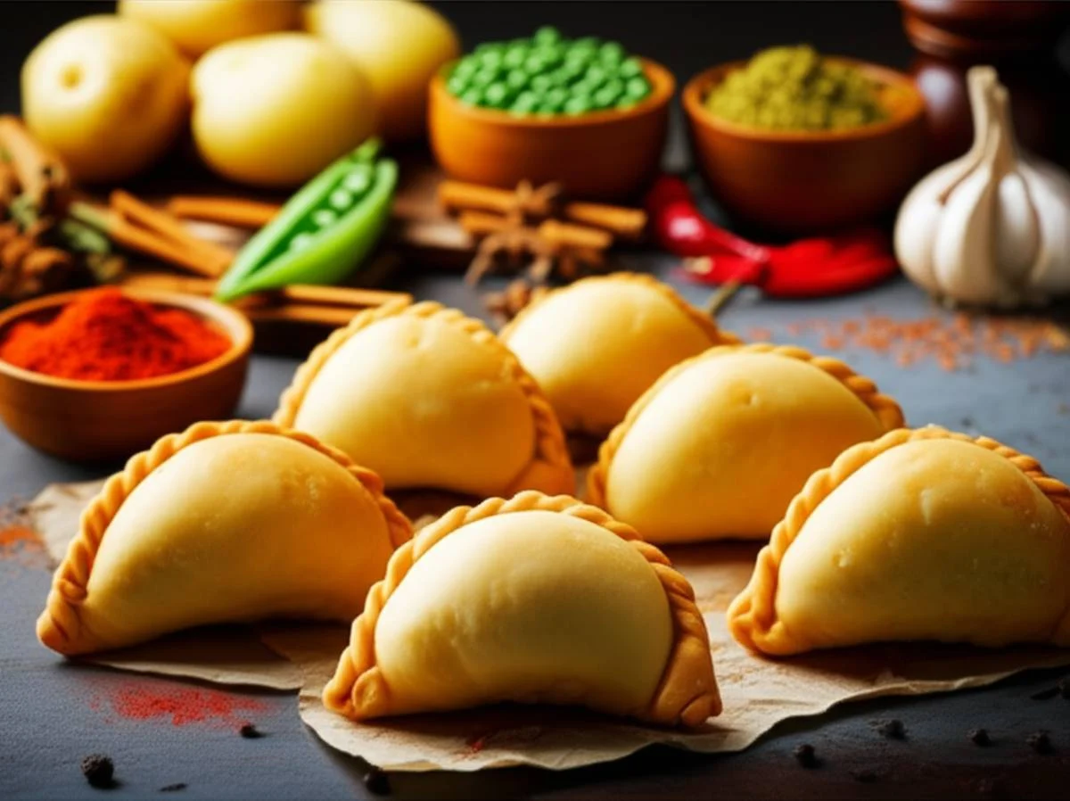 شیرینی کاری (Curry Puff): آموزش طرز تهیه آسان و خوشمزه