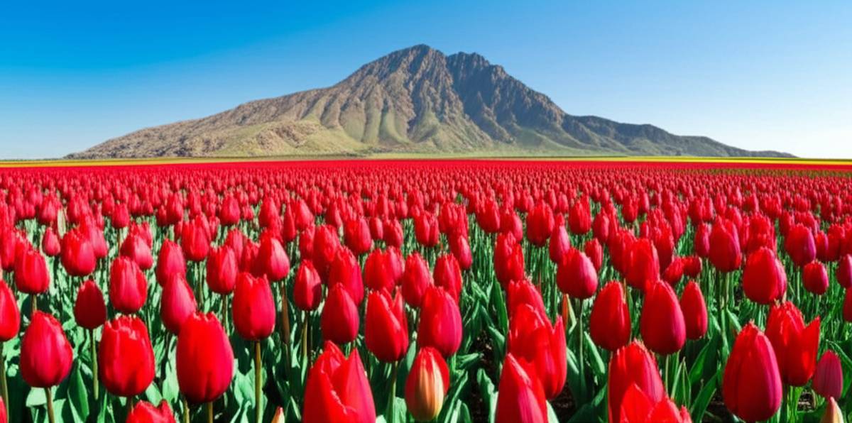 دشت لاله واژگون قله شاه قلات: زیبایی بی نظیر آذربایجان غربی
