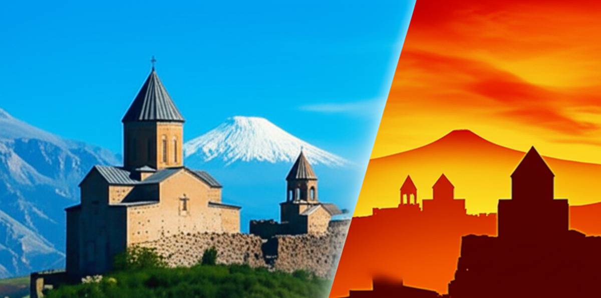 گرجستان بهتر است یا ارمنستان؟ مقایسه کامل هزینه سفر