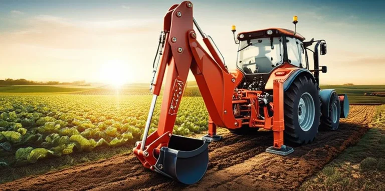 بررسی بیل مکانیکی پشت تراکتوری مخصوص مزارع کوچک