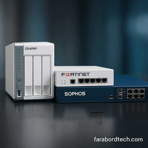 چشم انداز جدید امنیت داده: نقش QNAP، Fortinet و Sophos در زیرساخت های سازمانی
