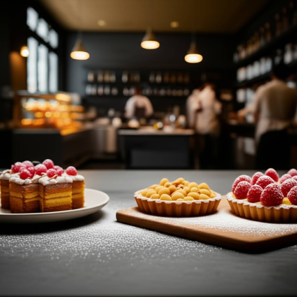 روش های سرو و پخت دسر در محیط کافه