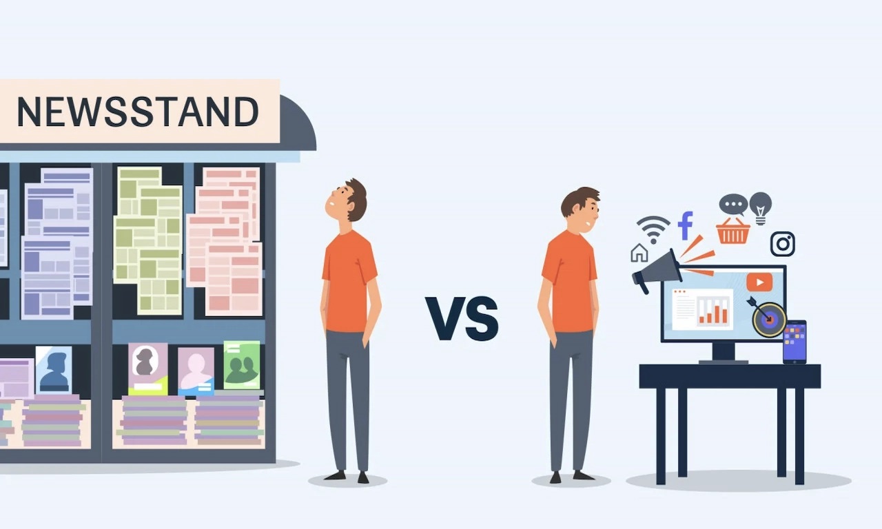 دیجیتال | دیجیتال مارکتینگ مقایسه بازاریابی سنتی و دیجیتال؛ کدام رویکرد برای کسب وکار شما مناسب تر است؟