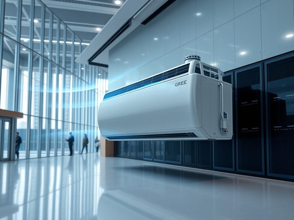 چگونه کولر گازی گری در ساختمان های بزرگ خوب عمل می کند؟