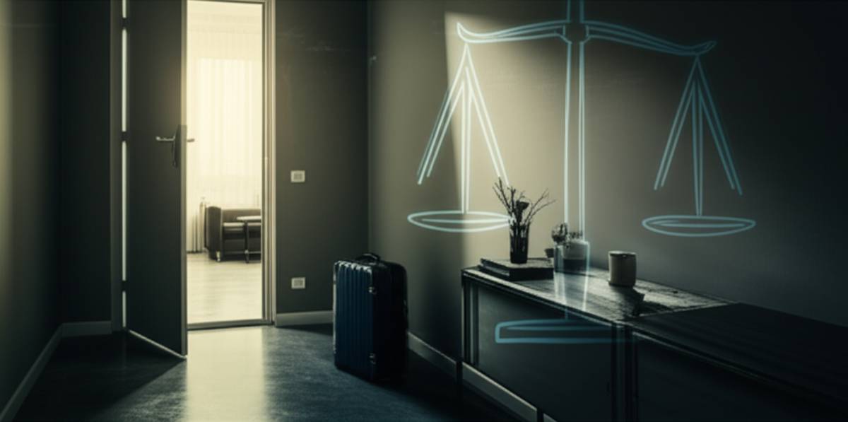 ترک منزل توسط مرد و عواقب حقوقی آن | راهنمای جامع حقوقی