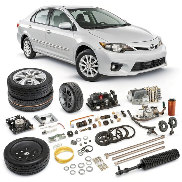 بررسی بازار لوازم یدکی تویوتا در ایران؛ قیمت‌ها، چالش‌ها و راهکارهای مطمئن خرید