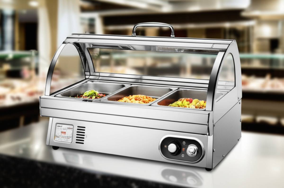 گرمکن غذا چیست ؟ انواع گرمخانه غذا رستورانی و صنعتی