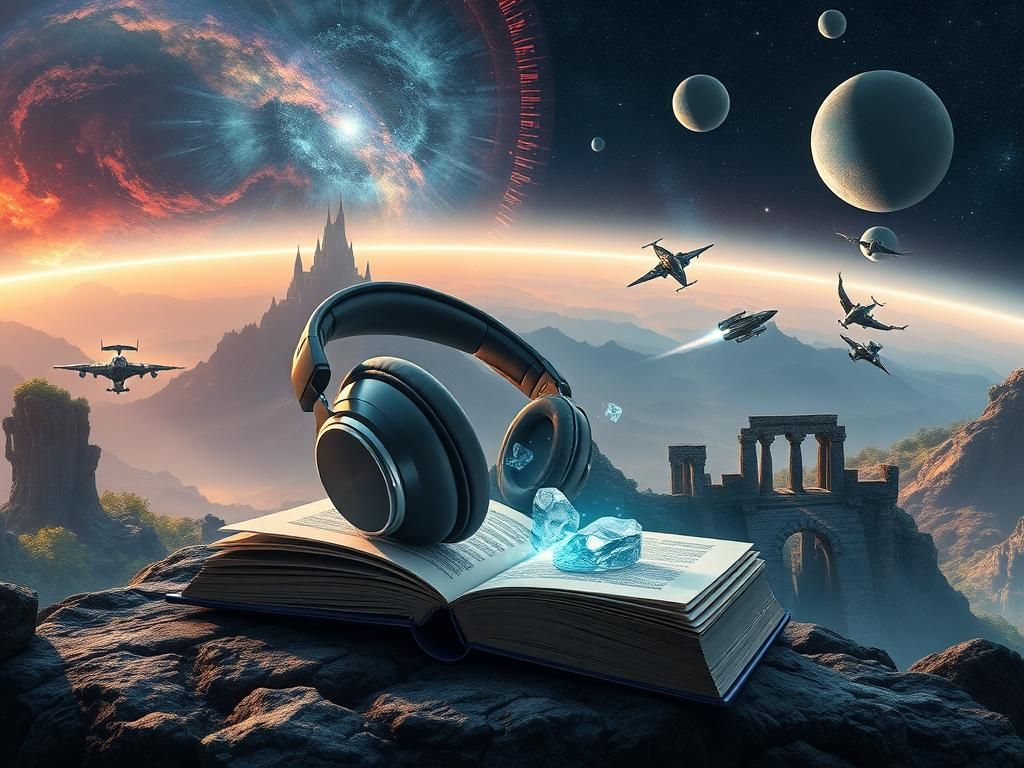 کتاب‌های صوتی زبان اصلی فانتزی و علمی-تخیلی