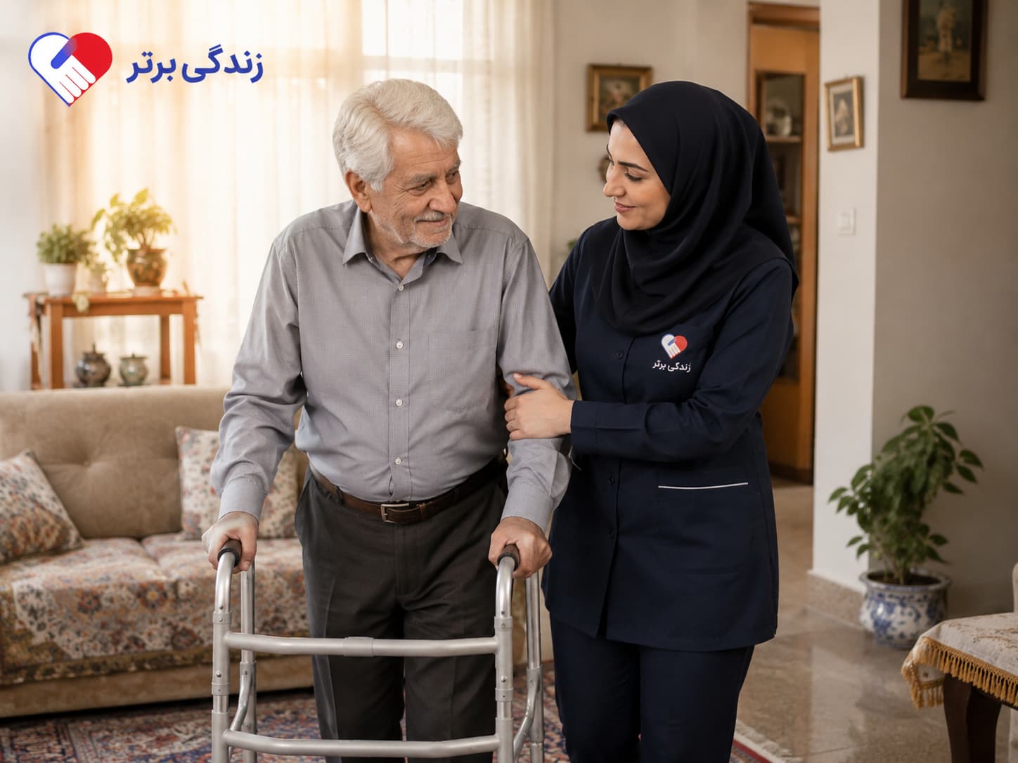سالمند | توانبخشی نگهداری از سالمند کمتوان در منزل؛ راهنمای انتخاب مراقب مناسب