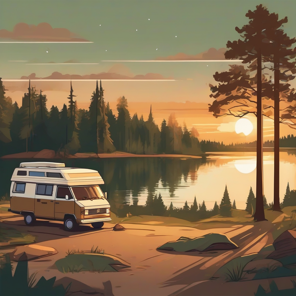 گردشگری کمپینگ با ون کمپر | راهنمای جامع و نکات کلیدی (RV Camping)