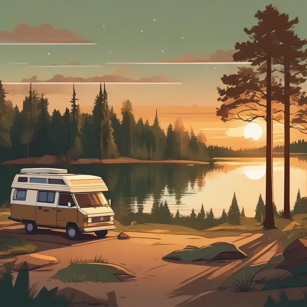 گردشگری کمپینگ با ون کمپر | راهنمای جامع و نکات کلیدی (RV Camping)