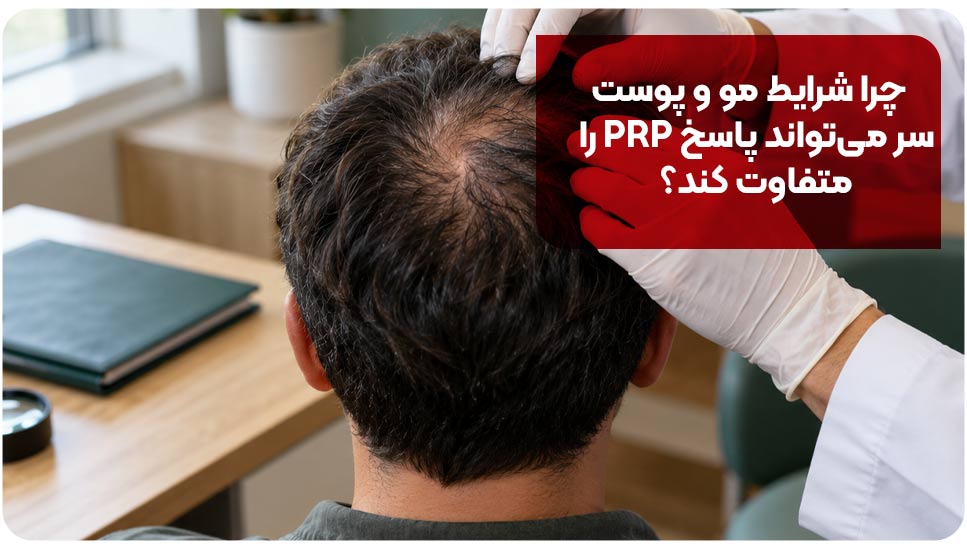 ریزش مو بعد از PRP؛ چرا تجربه افراد متفاوت است؟